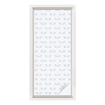 Pellicola per vetri privacy Motivo a pois