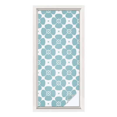 Pellicola per vetri privacy Simmetria floreale