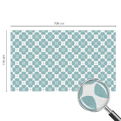 Pellicola per vetri privacy Simmetria floreale