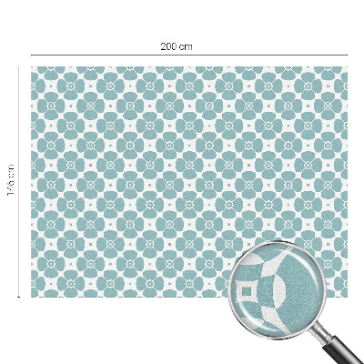 Pellicola per vetri privacy Simmetria floreale