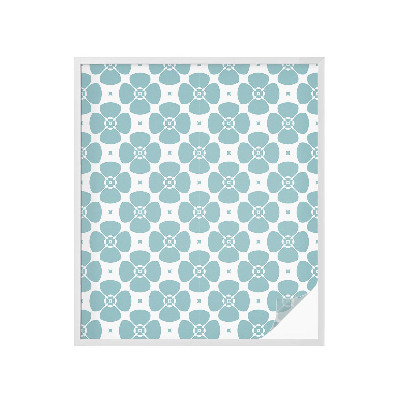 Pellicola per vetri privacy Simmetria floreale