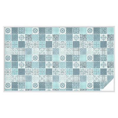 Pellicola per vetri effetto vetrata Piastrelle boho