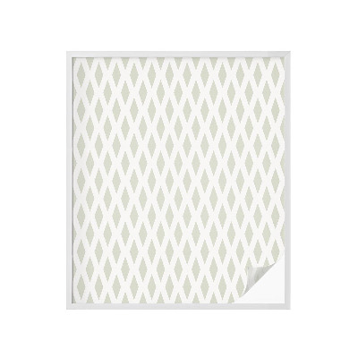 Pellicola adesiva effetto vetrata colorata Motivo a diamante