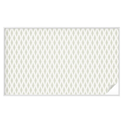 Pellicola adesiva effetto vetrata colorata Motivo a diamante