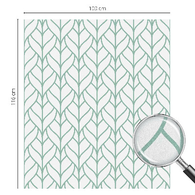 Pellicola decorativa per vetri Simmetria vegetale