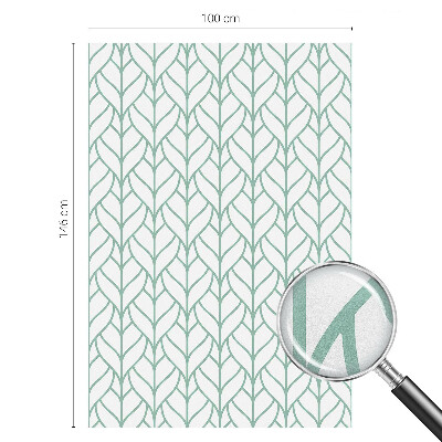 Pellicola decorativa per vetri Simmetria vegetale