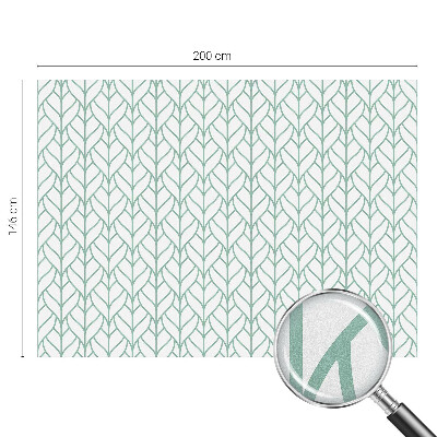 Pellicola decorativa per vetri Simmetria vegetale