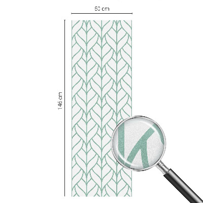 Pellicola decorativa per vetri Simmetria vegetale