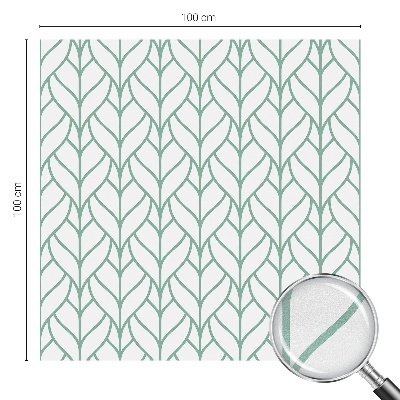 Pellicola decorativa per vetri Simmetria vegetale