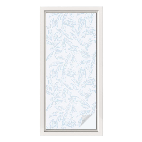 Pellicola decorativa per vetri Foglie eteree