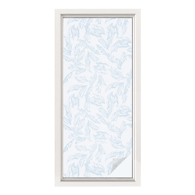 Pellicola decorativa per vetri Foglie eteree