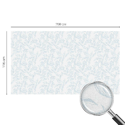 Pellicola decorativa per vetri Foglie eteree