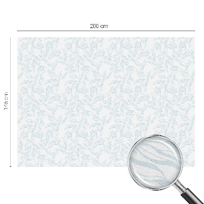 Pellicola decorativa per vetri Foglie eteree