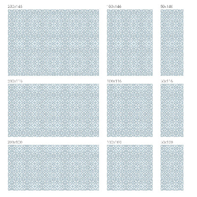 Pellicola per vetri effetto ghiaccio colorato Ornamenti blu