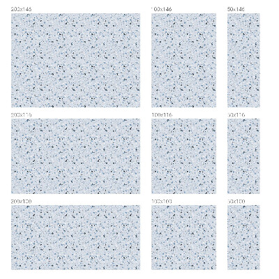 Pellicola per vetri effetto vetrata Mosaico moderno