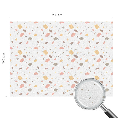 Pellicola per vetri privacy Terrazzo astratto