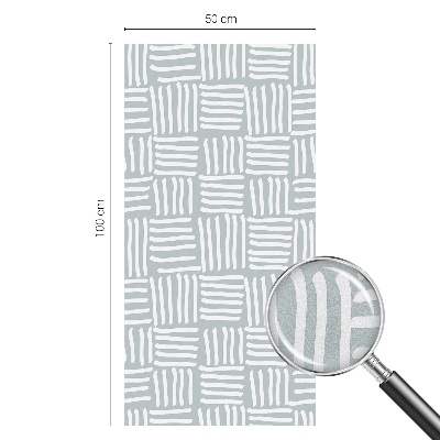 Pellicola adesiva effetto vetrata colorata Modello dinamico