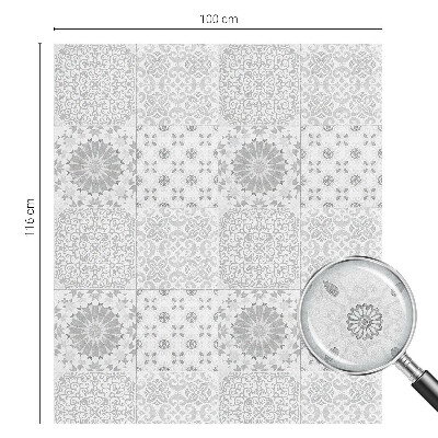 Pellicola adesiva effetto vetrata colorata Eleganza classica