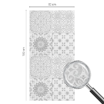 Pellicola adesiva effetto vetrata colorata Eleganza classica