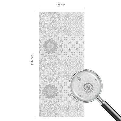 Pellicola adesiva effetto vetrata colorata Eleganza classica