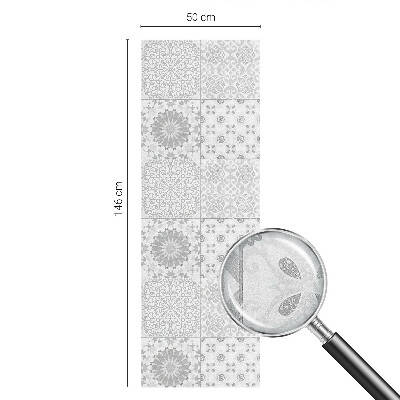 Pellicola adesiva effetto vetrata colorata Eleganza classica