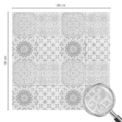 Pellicola adesiva effetto vetrata colorata Eleganza classica