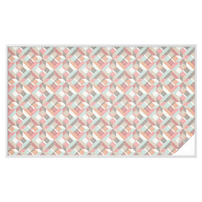 Pellicola per vetri privacy Rombi geometrici