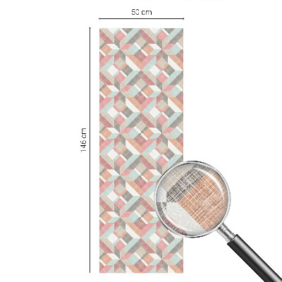 Pellicola per vetri privacy Rombi geometrici