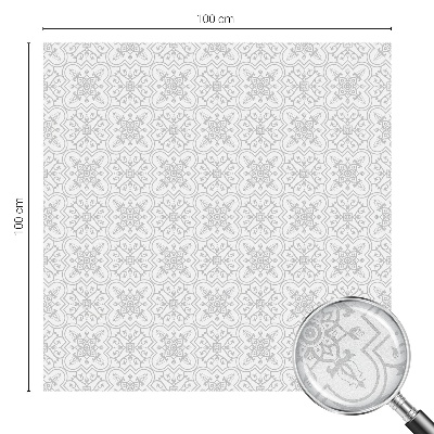 Pellicola decorativa per vetri Simmetria floreale