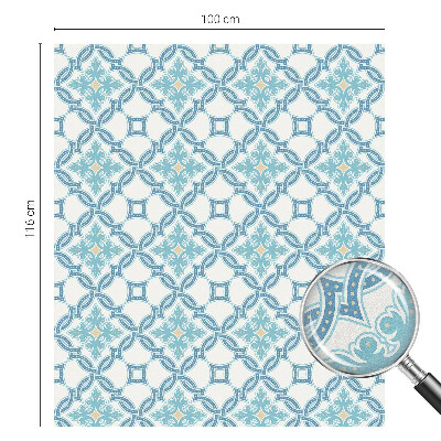 Pellicola per vetri effetto vetrata Simmetria classica