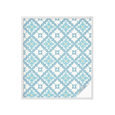 Pellicola per vetri effetto vetrata Simmetria classica