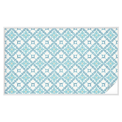 Pellicola per vetri effetto vetrata Simmetria classica