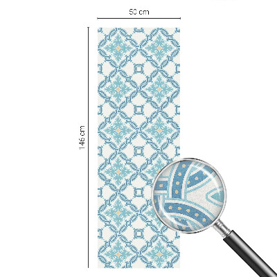 Pellicola per vetri effetto vetrata Simmetria classica