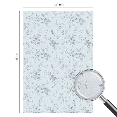 Pellicola per vetri privacy Fiori sottili