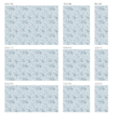 Pellicola per vetri privacy Fiori sottili