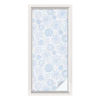 Pellicola decorativa per vetri Motivi a spirale