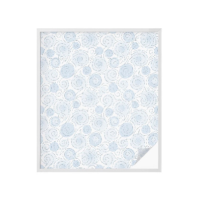 Pellicola decorativa per vetri Motivi a spirale