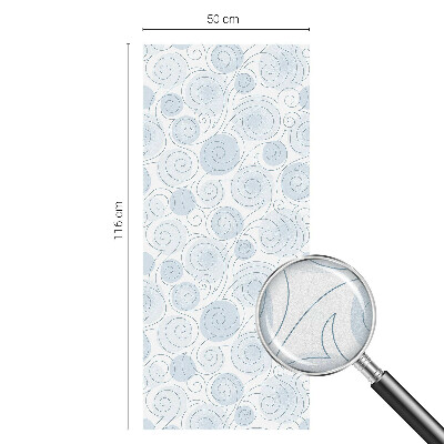 Pellicola decorativa per vetri Motivi a spirale