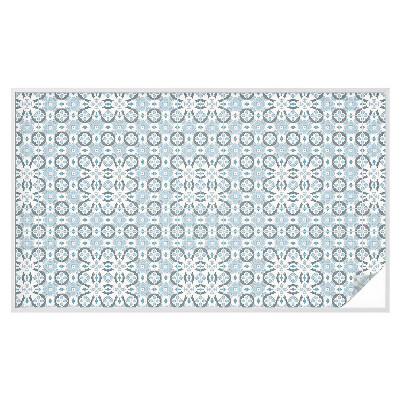 Pellicola per vetri effetto ghiaccio colorato Motivi geometrici