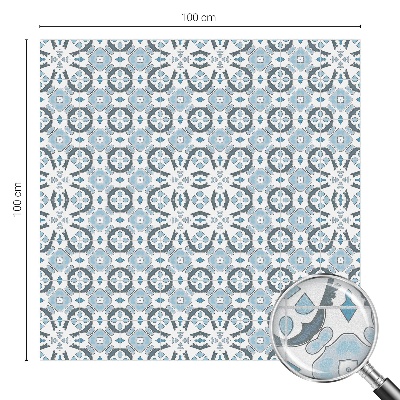 Pellicola per vetri effetto ghiaccio colorato Motivi geometrici