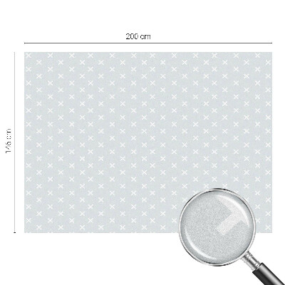 Pellicola decorativa per vetri Croci delicate