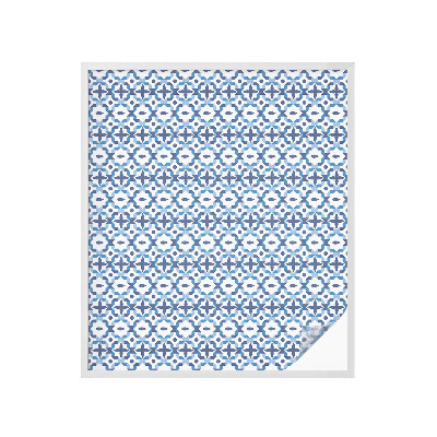 Pellicola per vetri effetto ghiaccio colorato Modello armonioso