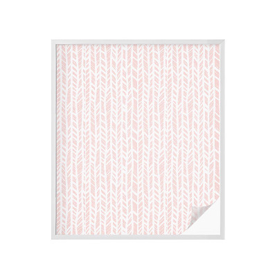 Pellicola per vetri privacy Spina di pesce pastello