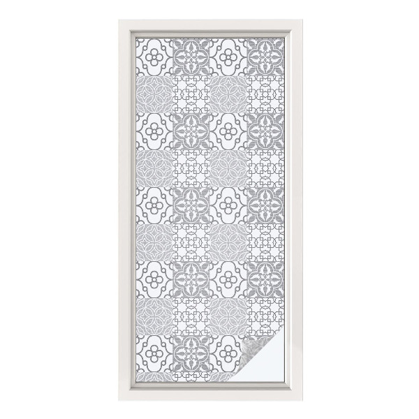 Pellicola adesiva effetto vetrata colorata Modelli classici