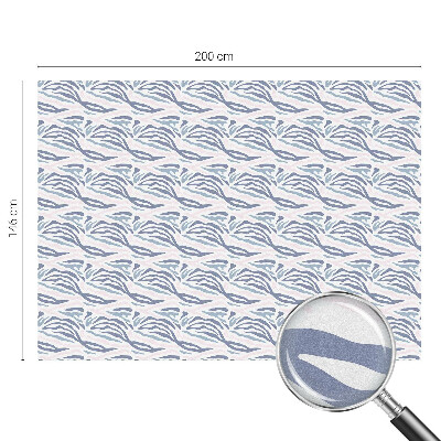 Pellicola per vetri effetto ghiaccio colorato Motivo zebrato