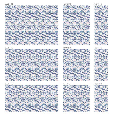 Pellicola per vetri effetto ghiaccio colorato Motivo zebrato