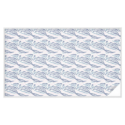 Pellicola per vetri effetto ghiaccio colorato Motivo zebrato