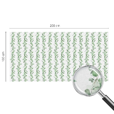 Pellicola per vetri privacy Ghirlande verdi