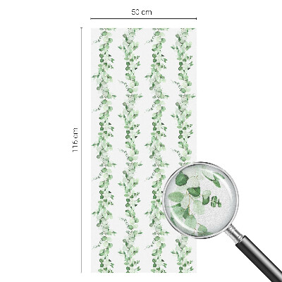 Pellicola per vetri privacy Ghirlande verdi