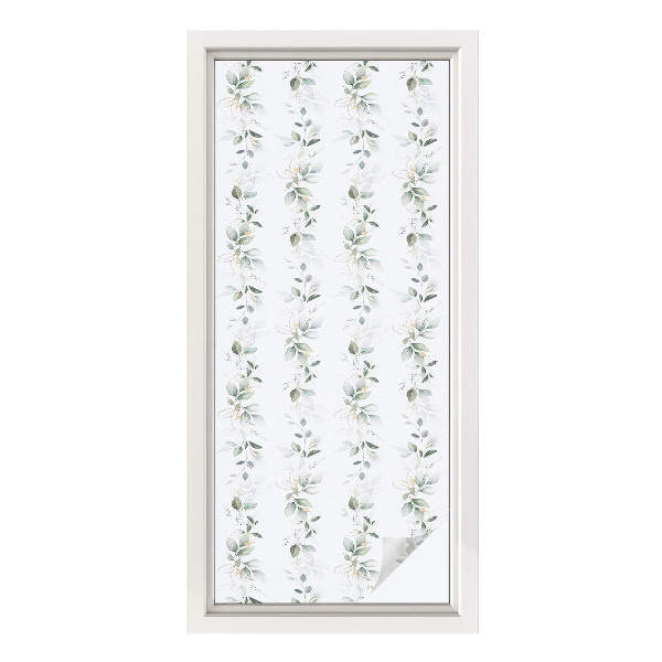 Pellicola per vetri effetto vetrata Fascino vegetale